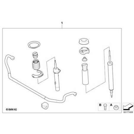 Kit de montage chassis sport