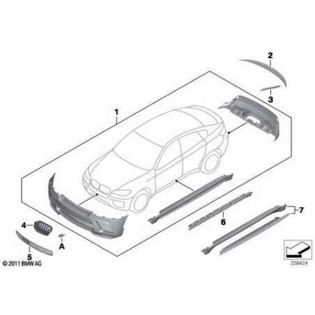 Pack aérodynamique Performance apprêté