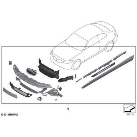 Post-équipt pack de base M Aerodynamic