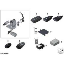 Batterie émetteur de télécommande