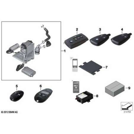Kit de montage chauffage auxiliaire