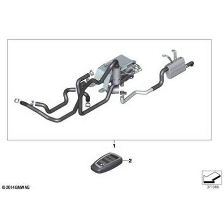 Kit de montage chauffage auxiliaire