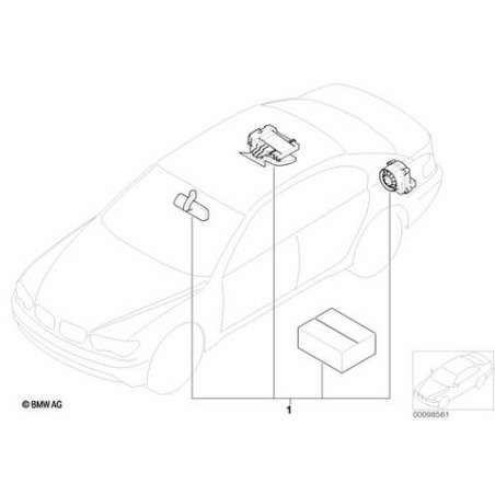 Kit 2ème monte pour système d'alarme