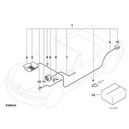 Kit 2ème monte pour système d'alarme