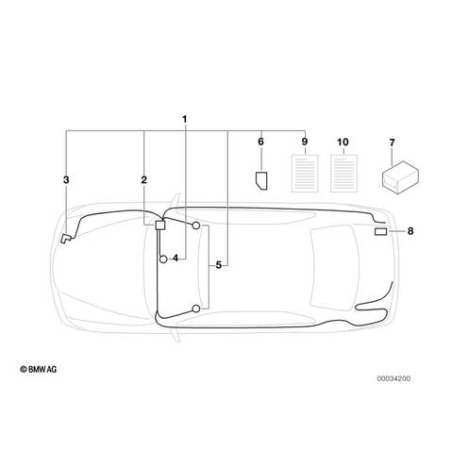 Kit 2ème monte pour système d'alarme