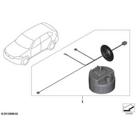 Kit 2ème monte alarme antivol