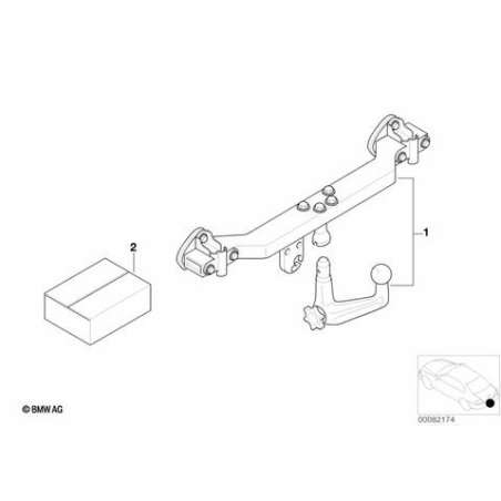 Dispositif d'attelage à rotule fixe