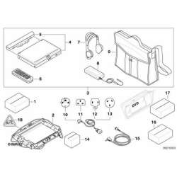 Cache protect. d'habitacle a ultrasons