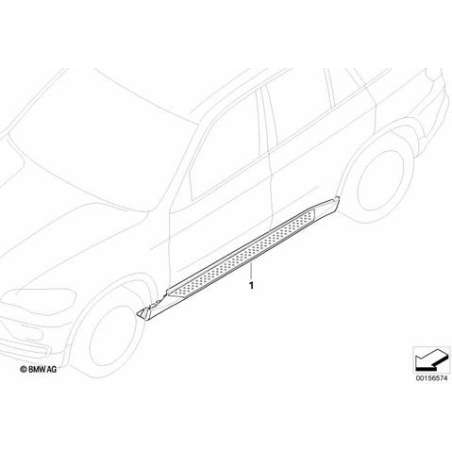 Kit de montage marche-pied aluminium