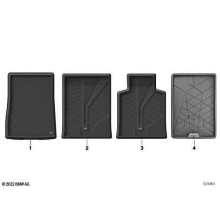 Tapis de coffre sur mesure