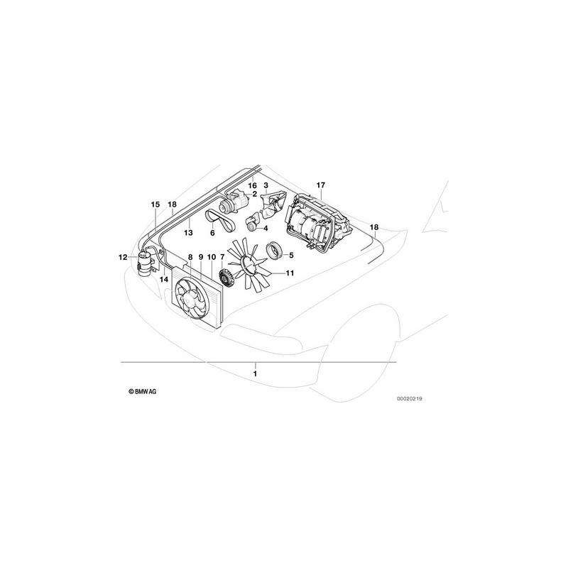 Cadre de ventilateur avec ventilateur