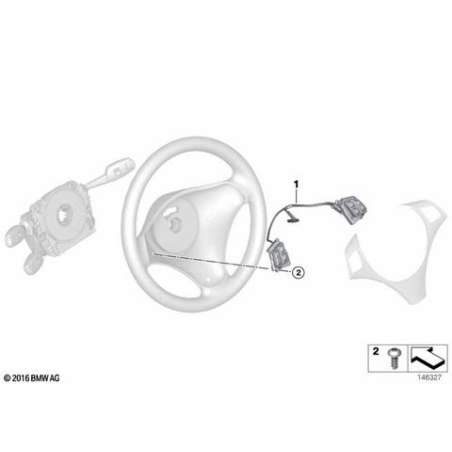 Jeu interrupteur multif. volant sport