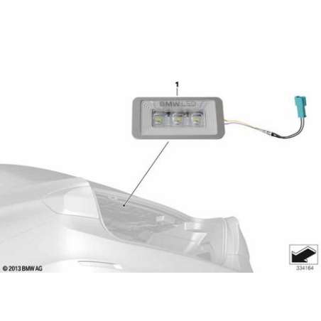 Éclaireur coffre à bagages BMW à LED