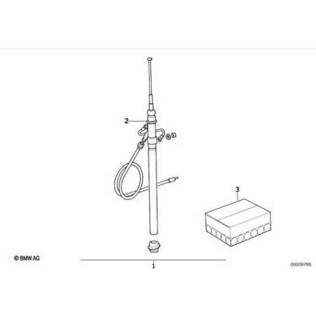 Kit de fixation arrière