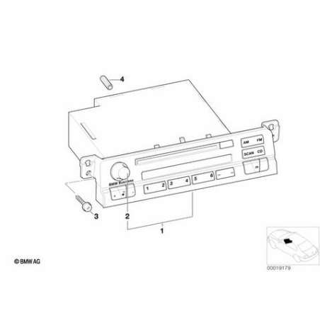 Radio BMW Business CD