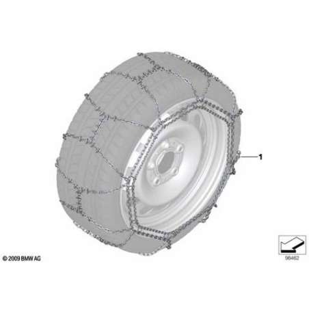 Chaînes à neige systeme Rud-Matic Disc