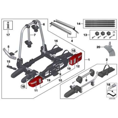 Porte-vélo arrière Pro