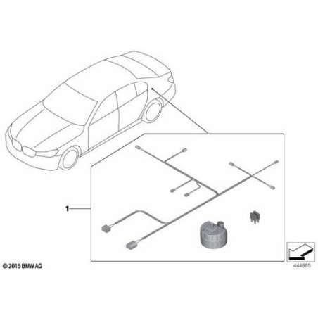 Kit 2ème monte alarme antivol