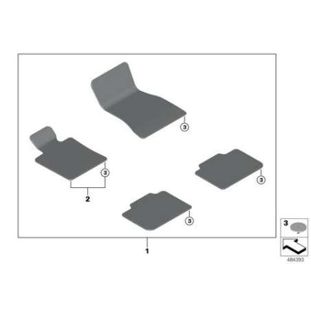 Jeu de tapis de sol