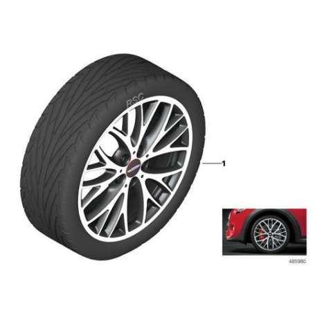 Roues complètes été RDCi noir mat