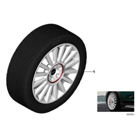 RDCi Jeu de roues complet Aspen blanc
