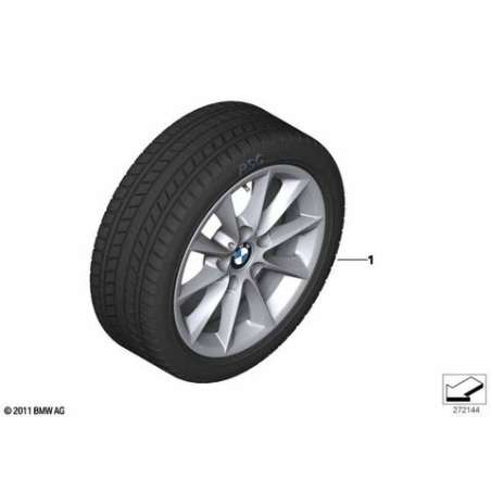 Roue complète hiver RDCi en alliage