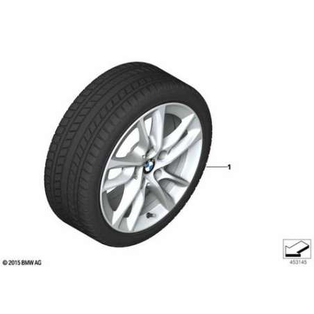 Roue complète hiver RDCi en alliage