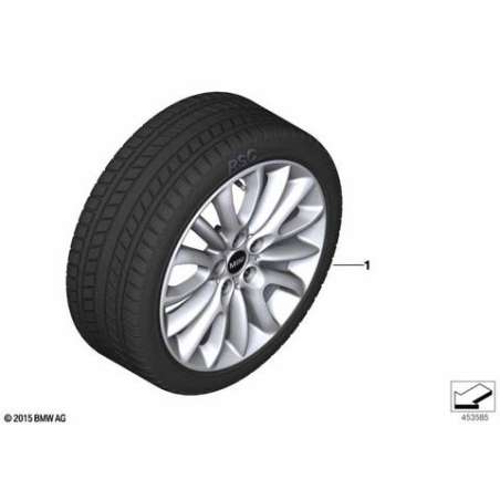 Roue complète hiver RDCi en alliage