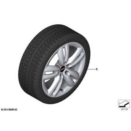 Roue complète hiver RDCi en alliage