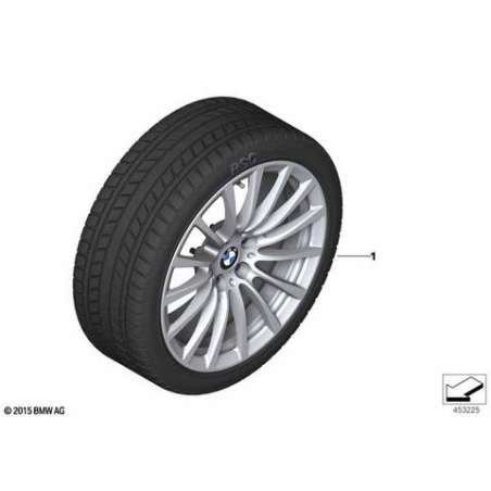 RDC roue complète hiver alliage