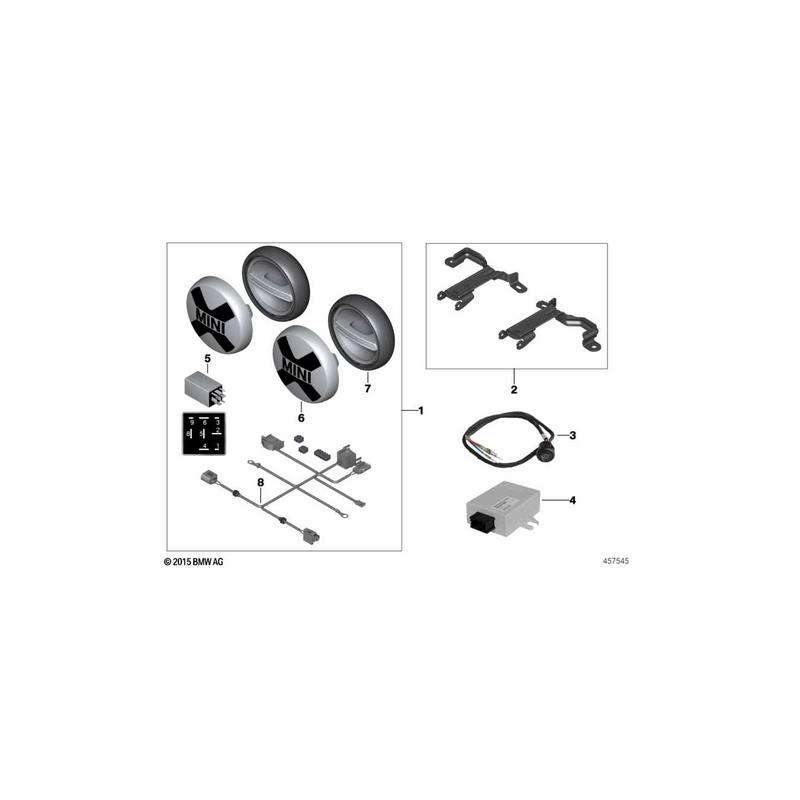 Post-équipt proj. additionnels à LED