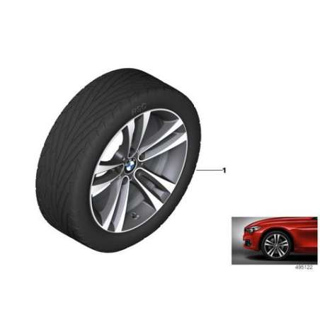 Roues été complèt. RDCi polies brillant