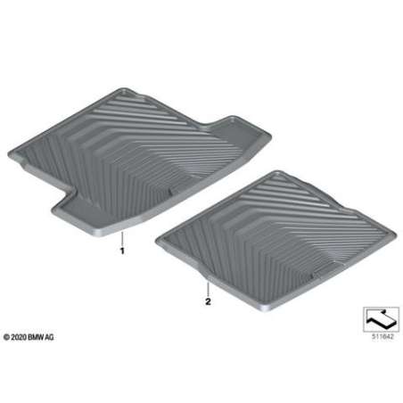 Tapis de coffre sur mesure