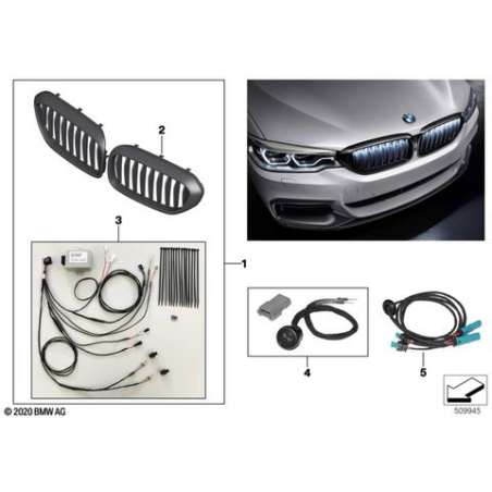 Grille de calandre Iconic Glow