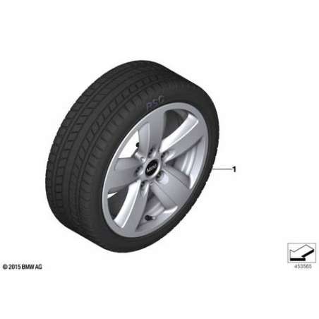 Roue compl.hiver RDCi all.Soft Compound