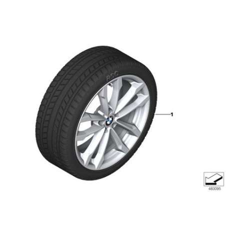 RDCi roue compl.hiver AL Soft Compound