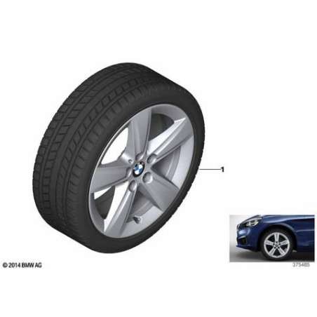 Roue complète hiver RDCi alliage Spike
