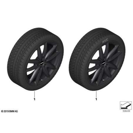 Roue compl.hiver RDCi all.Soft Compound