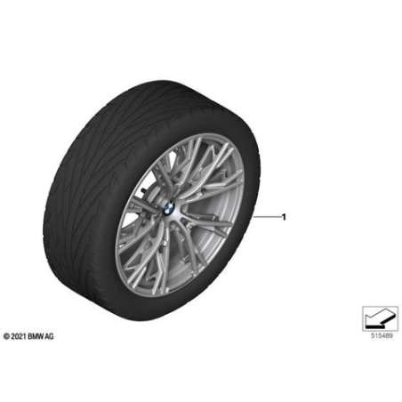RDC jeu de roues complètes été magnésite