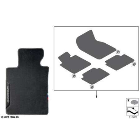 Tapis de sol M Performance