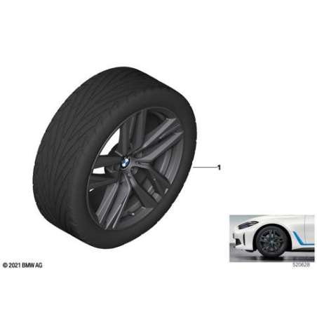 RDC jeu de roues comp.été Gunmetal Grey
