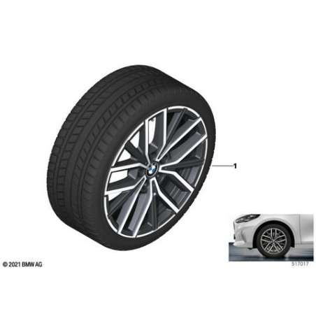 RDC roue complète hiver Midnight Grey