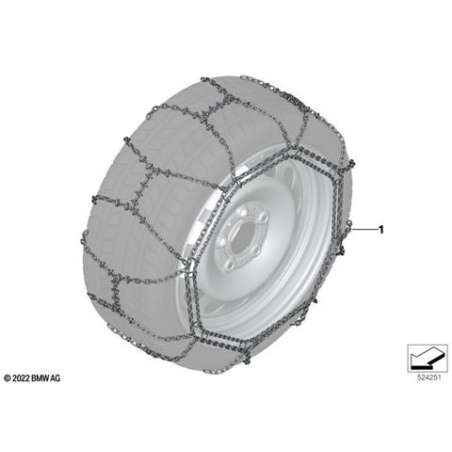 Chaîne à neige BMW DISC