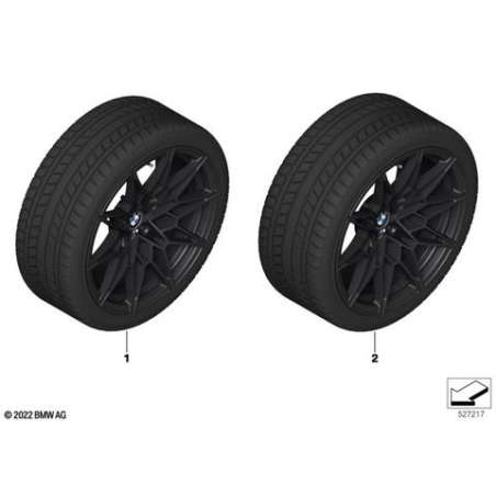 RDC roue complète hiver Jetblack