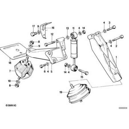 Silentbloc moteur