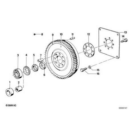 Volant moteur bi-masse