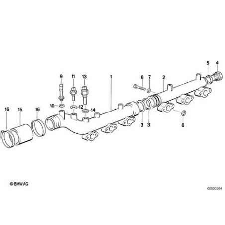 Conduite de refroidissement de radiateur