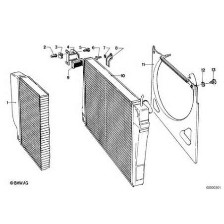 Radiateur du liquide de refroidissement