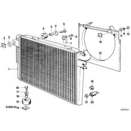 Radiateur du liquide de refroidissement