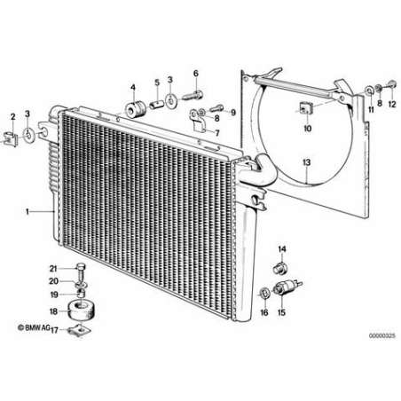 Radiateur du liquide de refroidissement